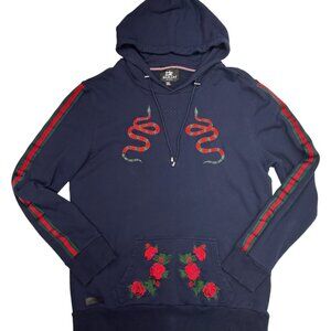 Damati Snakes and Roses Hoodie (3X)